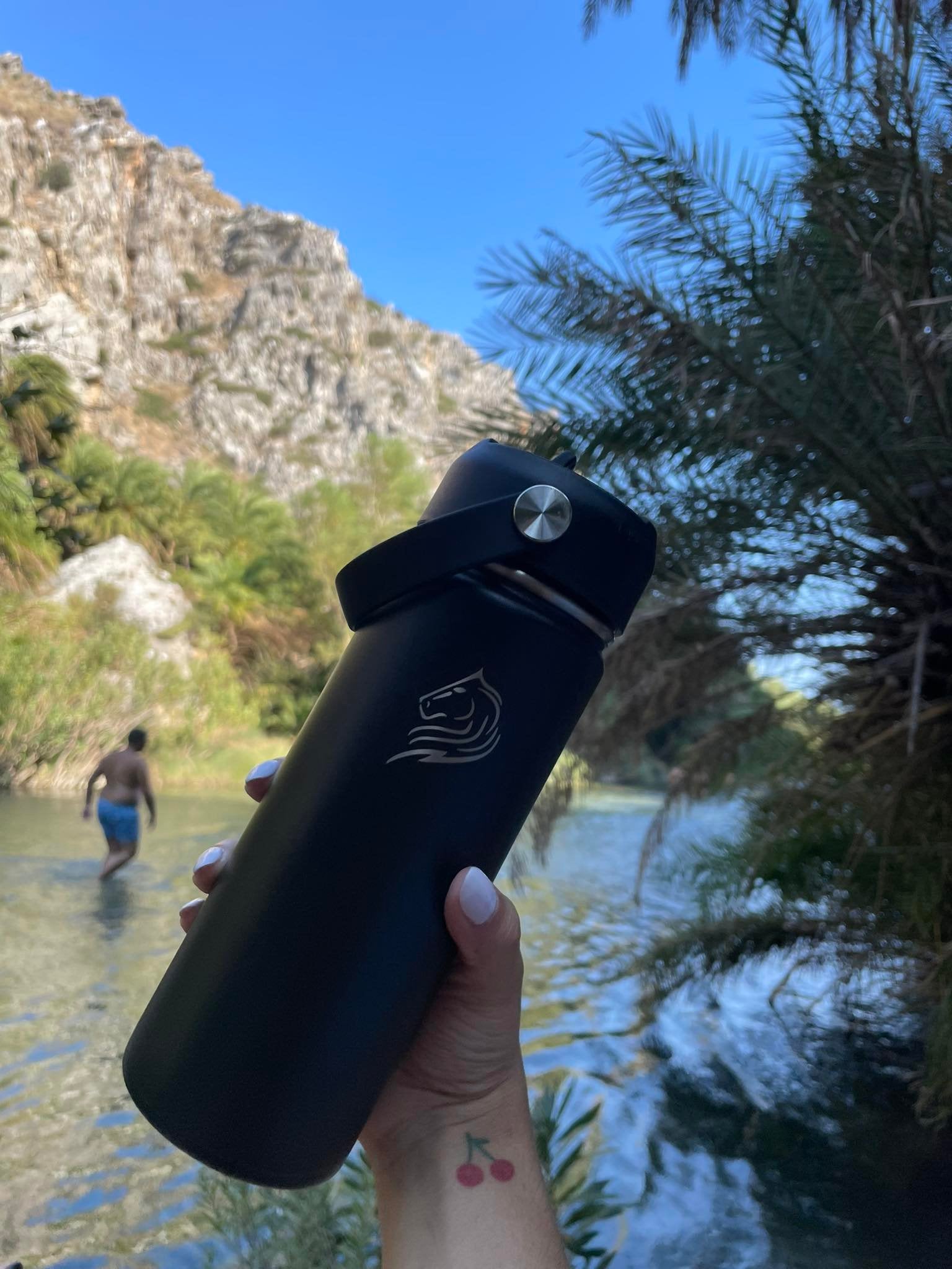 μπουκαλι θερμος 500ml coolnmore jet black ανοξειδωτο