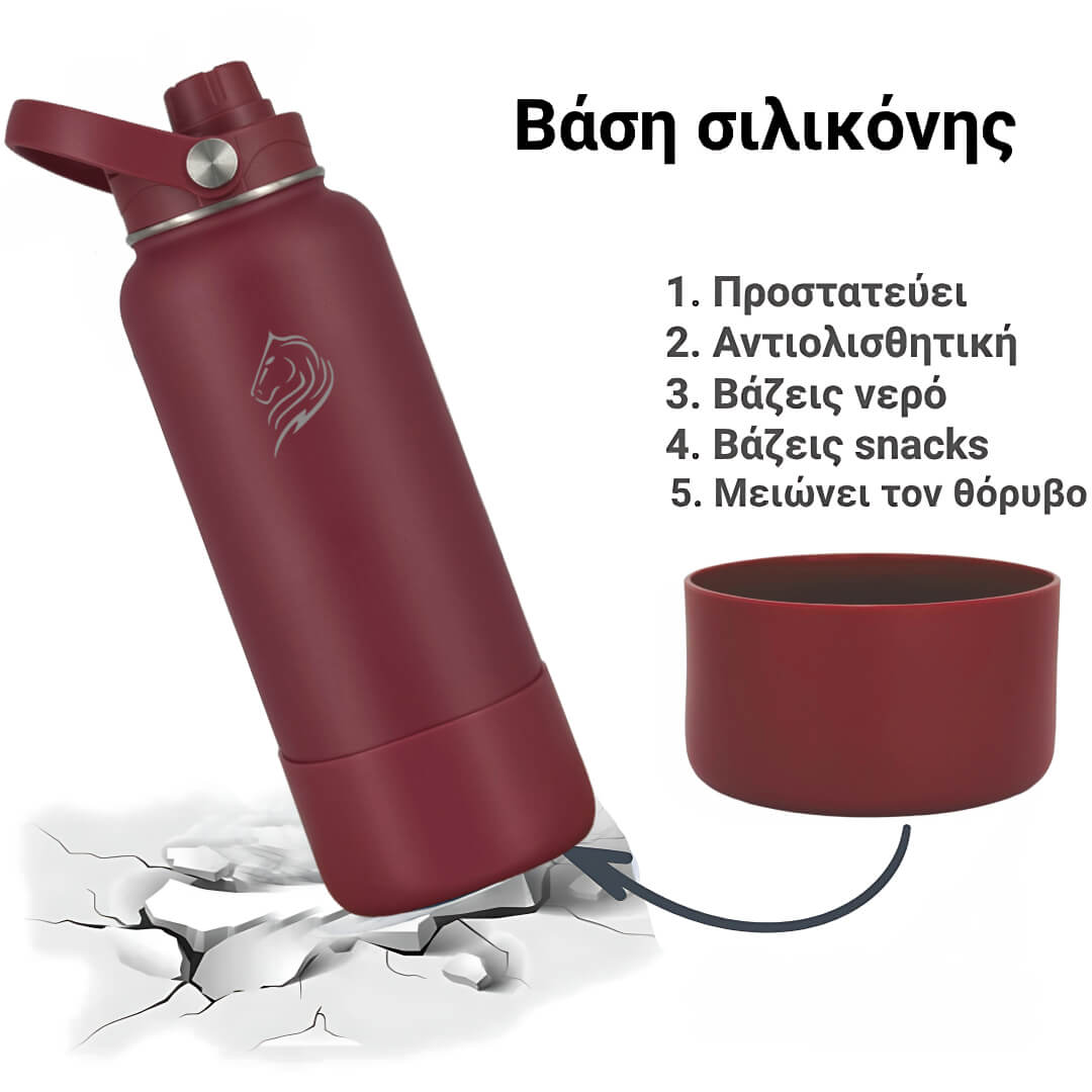 Coolnmore Vibe Θερμός 1 Λίτρο | Παγούρι Θερμός με Καλαμάκι 1lt