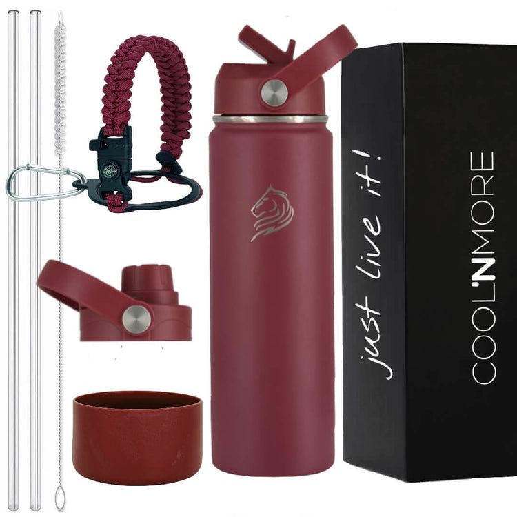 Coolnmore παγουρι θερμος νερου 500ml με 7 αξεσουαρ