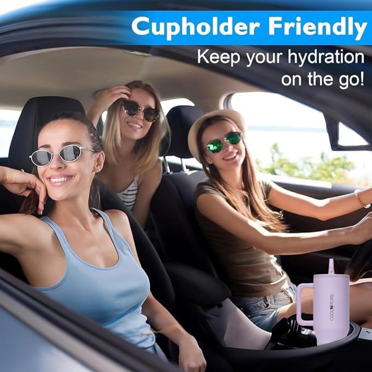 Το Coolnmore Traveller Tumbler Iris Purple 1000ml είναι ένα πολυλειτουργικό, πρακτικό ποτηρι θερμος με λαβη και εφαρμοζει σε ολες τις ποτηροθηκες των στανταρντ αυτοκινητων