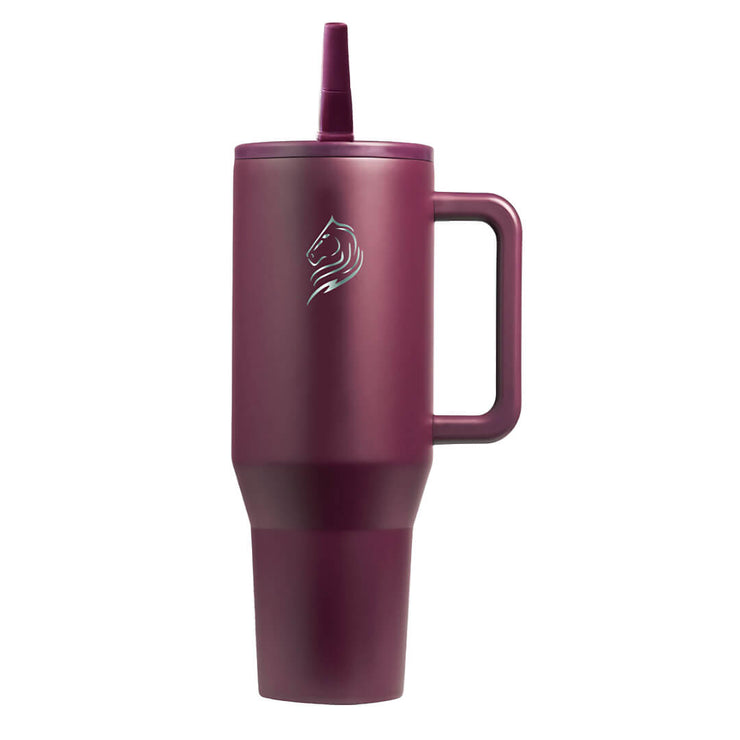 Coolnmore Cranberry Tumbler ποτήρι θερμός με Λαβή και καλαμάκι 1LT