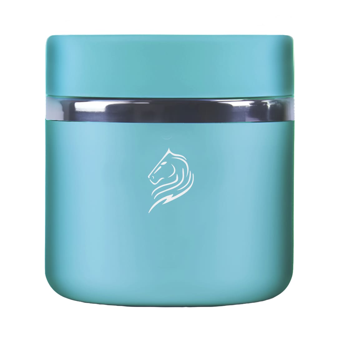 Θερμός φαγητού Coolnmore Cyan 600ml. Διατηρήστε το φαγητό σας ζεστό ή κρύο για ώρες με το δοχείο φαγητού Coolnmore. Φαγητοδοχείο ανοξείδωτο 100% στεγανό ασφαλές στην τσάντα σας. Ιδανικό θερμός φαγητού για το σχολείο. Θερμός φαγητού για μωρά 