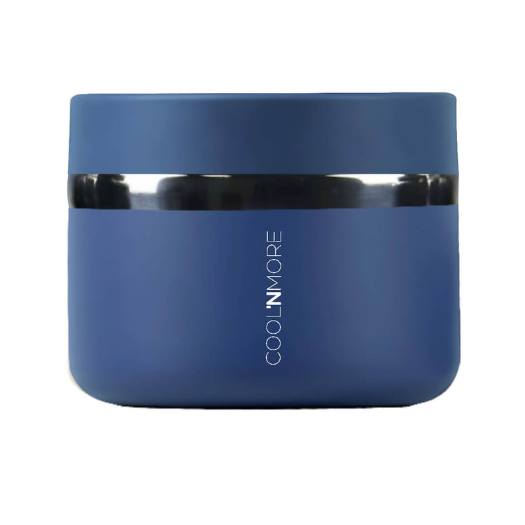 Φαγητοδοχείο θερμός Coolnmore denim 350ml 100% στεγανό ασφαλές στην τσάντα σας. Ιδανικό θερμός φαγητού για το σχολείο, Θερμός φαγητού για μωρά 