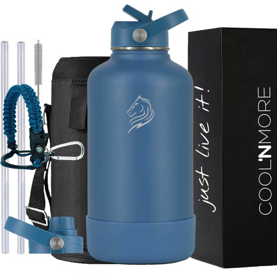 Coolnmore θερμος νερου 2 λιτρα με 9 αξεσουαρ και premium συσκευασια δωρου