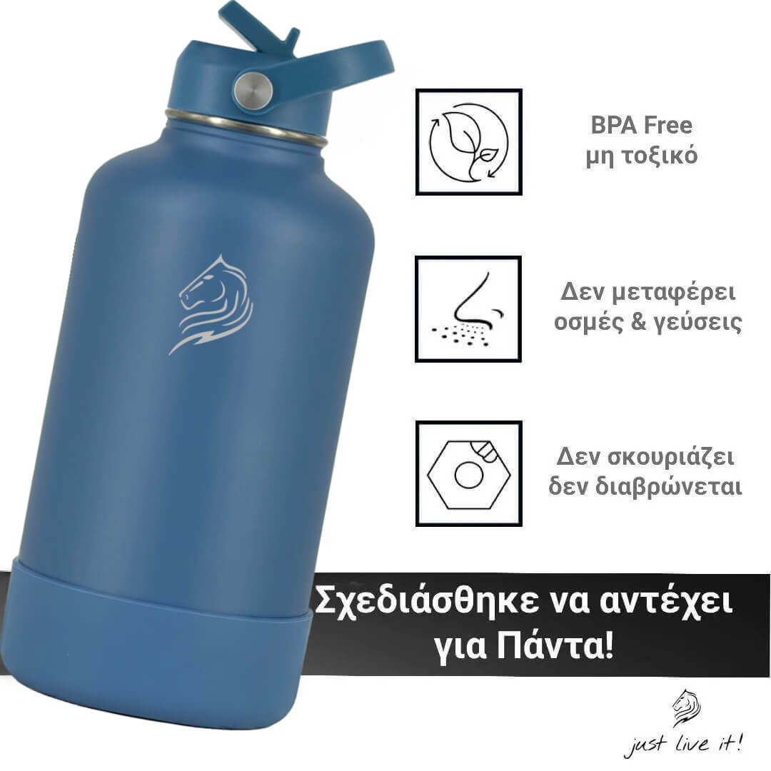 Coolnmore θερμος νερου 2 λιτρα BPA Free, δεν μεταφερει οσμες και γευσεις