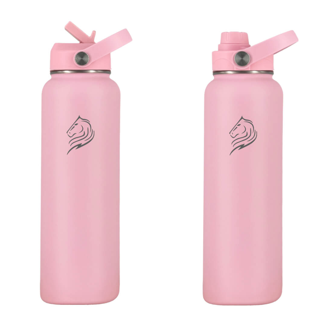 Coοlnmore  Flamingo θερμος νερου 1 λιτρου με 2 διαφορετικα καπακια