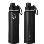 Ανοξείδωτο μπουκάλι θερμός Coolnmore 500ml, ερχεται με sports καπακι και κουμπώνει στα σακίδια