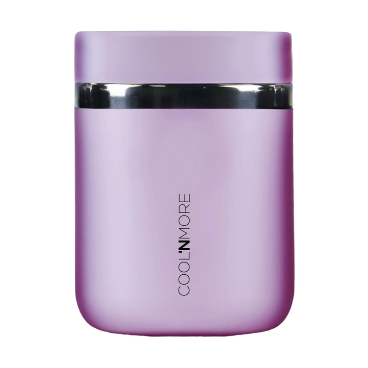 Φαγητοδοχείο θερμός Coolnmore lavender 800ml 100% στεγανό ασφαλές στην τσάντα σας. Ιδανικό θερμός φαγητού για το σχολείο, Θερμός φαγητού για μωρά 