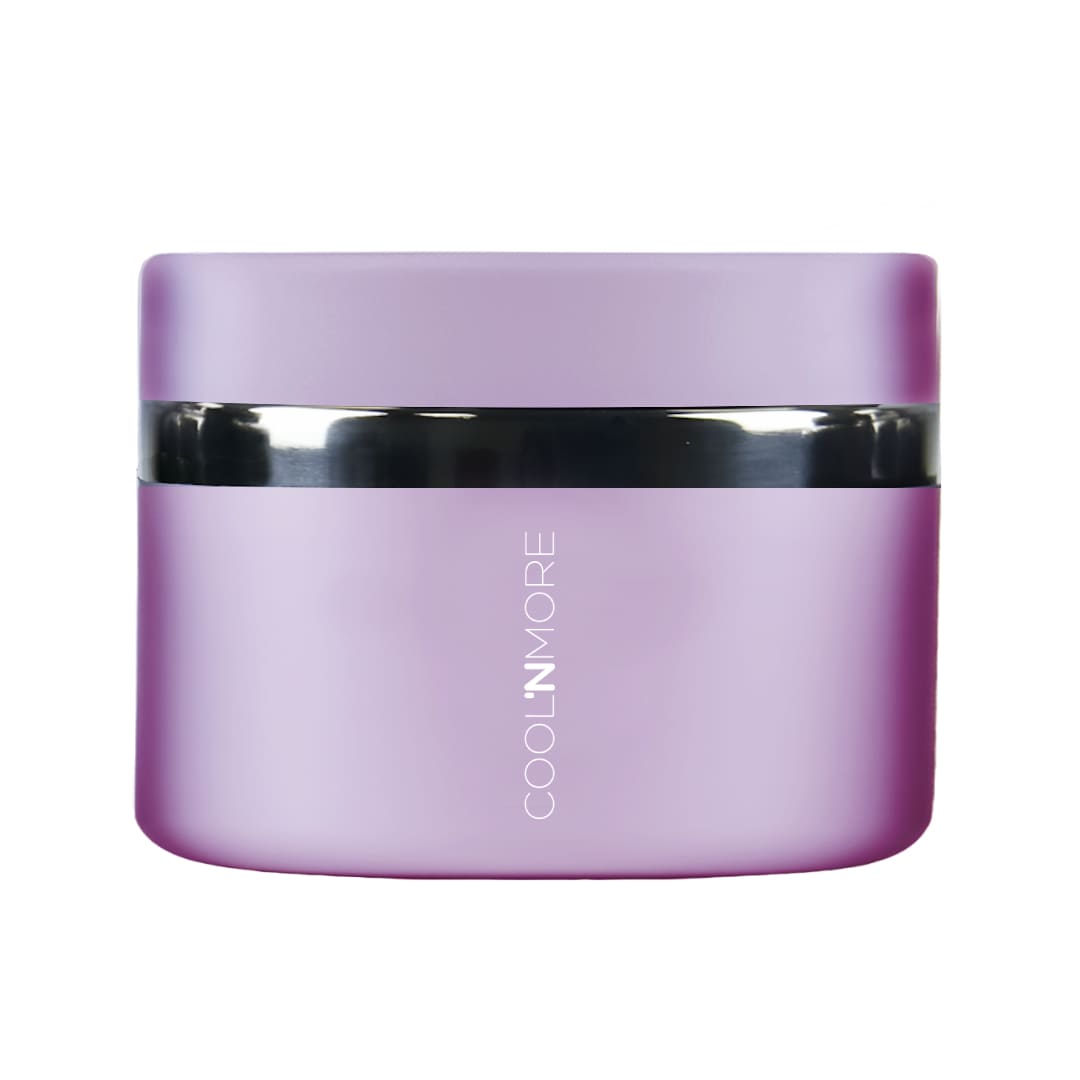 Θερμός φαγητού Coolnmore Lavender 350ml: Διατηρείτε το φαγητό σας ζεστό ή κρύο για ώρες με το ανοξείδωτο δοχείο φαγητού Coolnmore. Φαγητοδοχείο θερμός 100% στεγανό ασφαλές στην τσάντα σας. Ιδανικό θερμός φαγητού για το σχολείο, Θερμός φαγητού για μωρά 