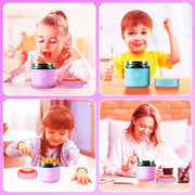 Θερμός φαγητού coolnmore lavender 800ml για το παιδί στο σχολείο, για τη δουλειά στο γραφείο