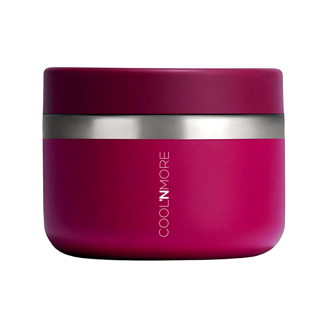 Φαγητοδοχείο θερμός Coolnmore maroon 350ml 100% στεγανό ασφαλές στην τσάντα σας. Ιδανικό θερμός φαγητού για το σχολείο, Θερμός φαγητού για μωρά 