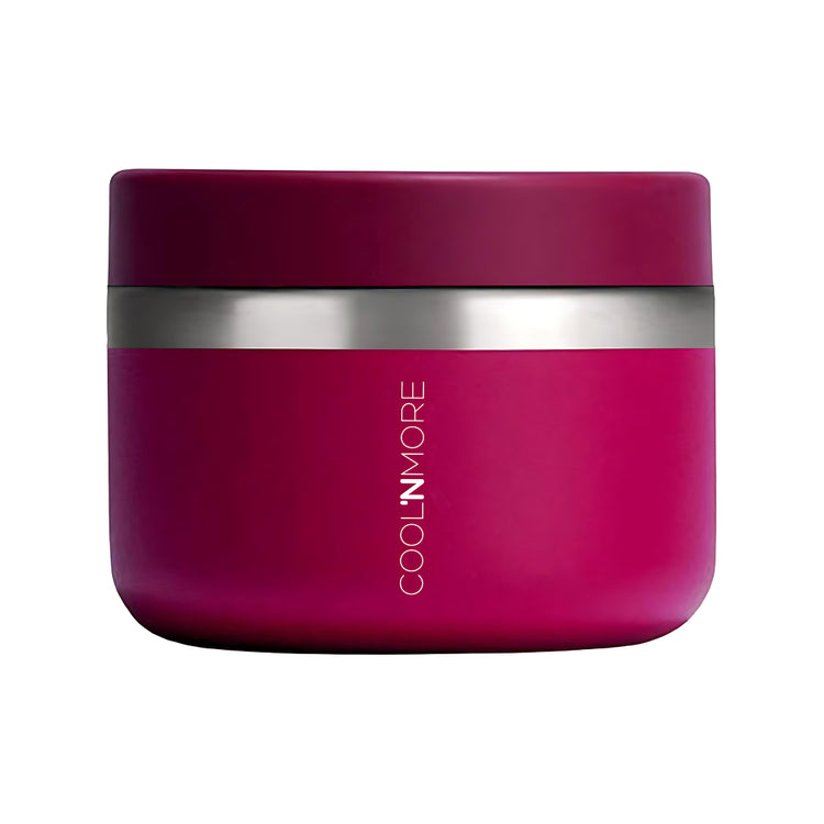 Φαγητοδοχείο θερμός Coolnmore maroon 350ml 100% στεγανό ασφαλές στην τσάντα σας. Ιδανικό θερμός φαγητού για το σχολείο, Θερμός φαγητού για μωρά 