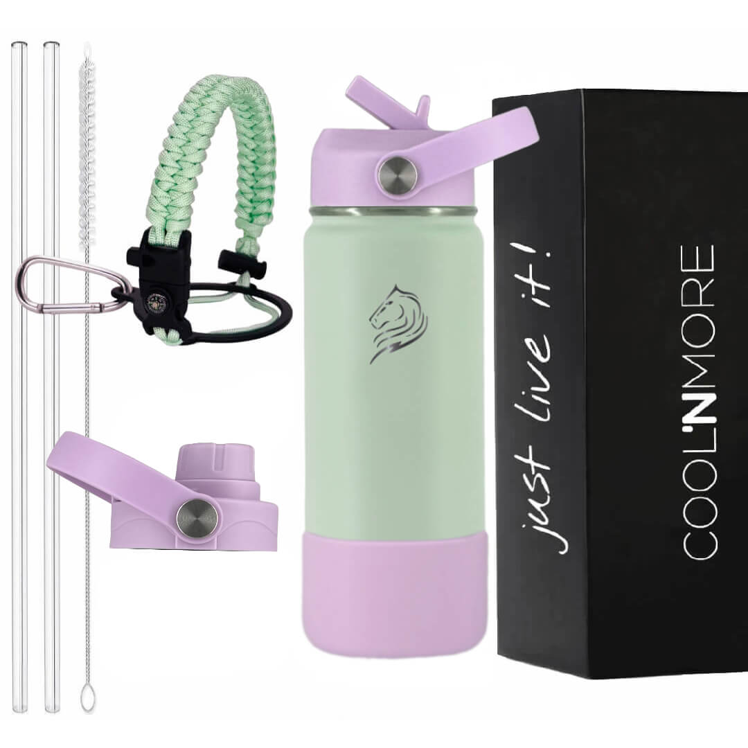 Coolnmore Mino θερμος νερου 350ml  με 7 αξεσουαρ κι gift box
