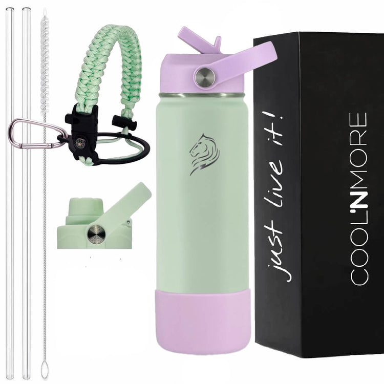 Coolnmore Mino θερμος νερου 500ml  με 7 αξεσουαρ κι gift box