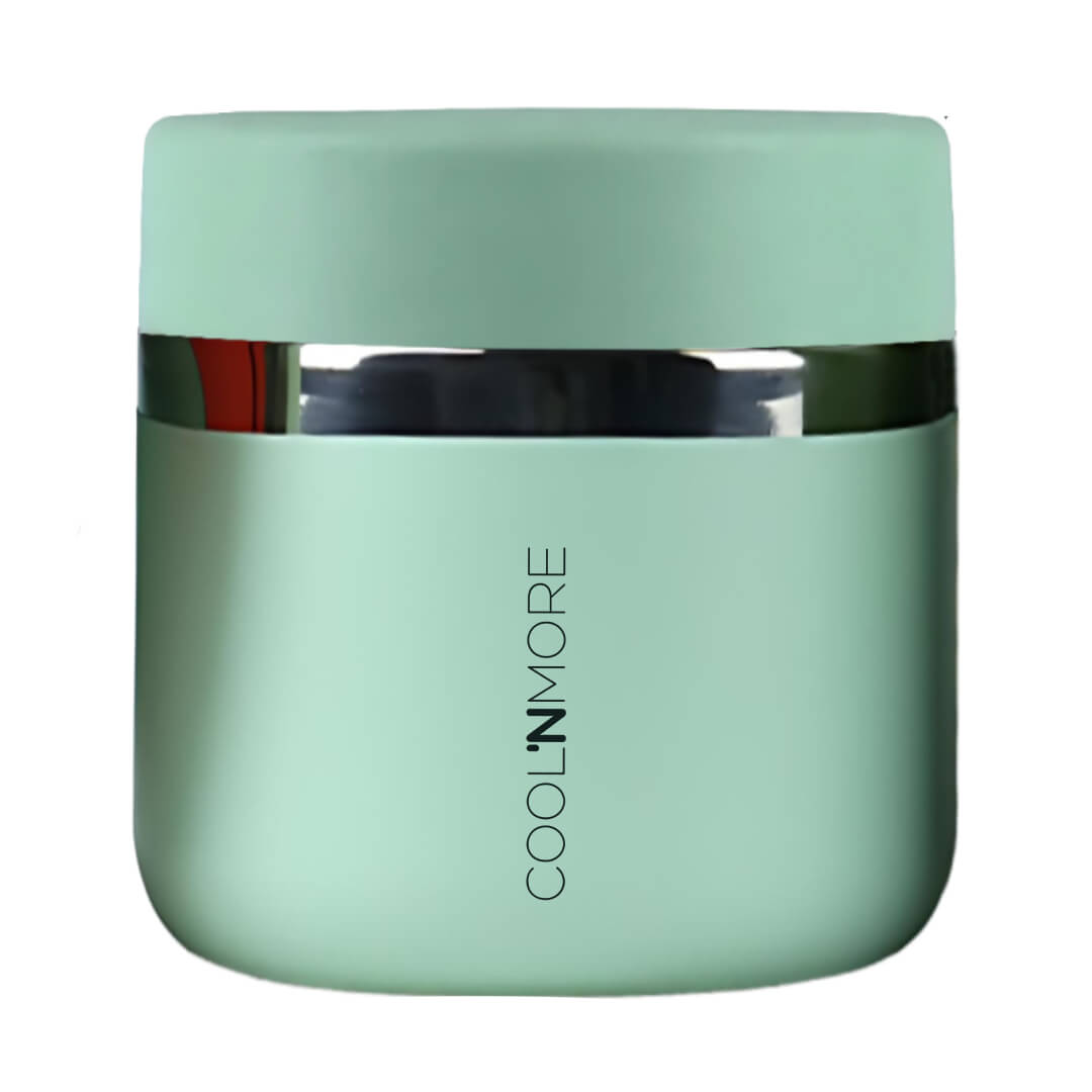 Φαγητοδοχείο θερμός Coolnmore mint 600ml 100% στεγανό ασφαλές στην τσάντα σας. Ιδανικό θερμός φαγητού για το σχολείο, Θερμός φαγητού για μωρά 