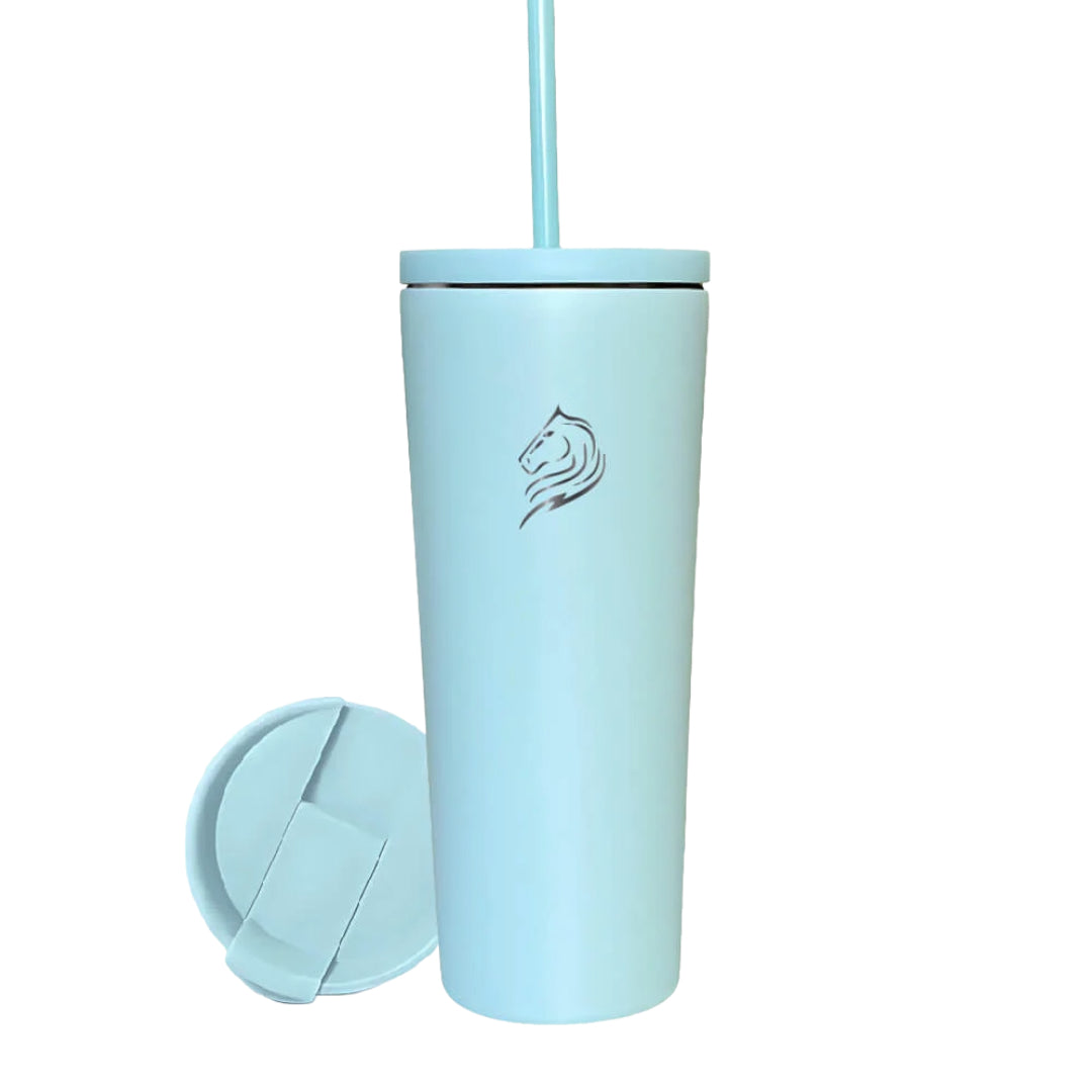 Θερμός καφέ ποτήρι  Coolnmore sea side 600ml από ανοξείδωτο ατσάλι με καλαμάκι. Διαθέτει 2 καπάκια: ένα καπάκι καλαμάκι για κρύα ροφήματα και ένα Flip-top καπάκι για ζεστά ροφήματα. Ιδανικό θερμός για ζεστόκαφέ BPA FREE