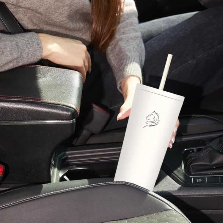 coolnmore Snow classic tumbler θερμος ποτηρι 600ml ιδανικο για ζεστο καφε ή κρυο και τσάι , χωραει στην ποτηροθήκη