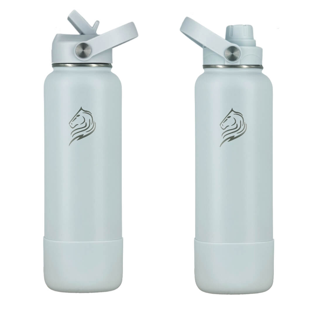 Coolnmore Surf Θερμός Νερού 1 λίτρο - Wide Mouth Παγούρι Θερμός με καλαμάκι