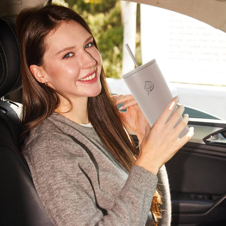 coolnmore Tan classic tumbler θερμος ποτηρι 600ml τελειο για ενυδατωση on the go