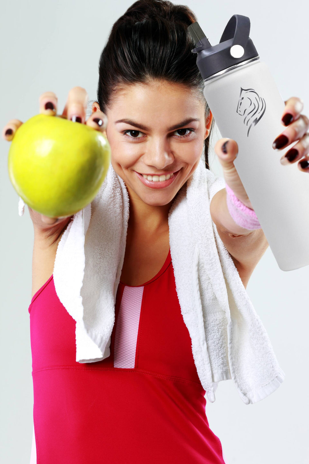 Coolnmore μπουκάλι θερμός 500ml Frost άσπρο με καλαμάκι sports και καφέ καπάκι.  Παγούρι ανοξείδωτο νερού με καλαμάκι. μπουκάλι θερμός για καφέ. ανοξείδωτο παγούρι νερού ισοθερμικό 