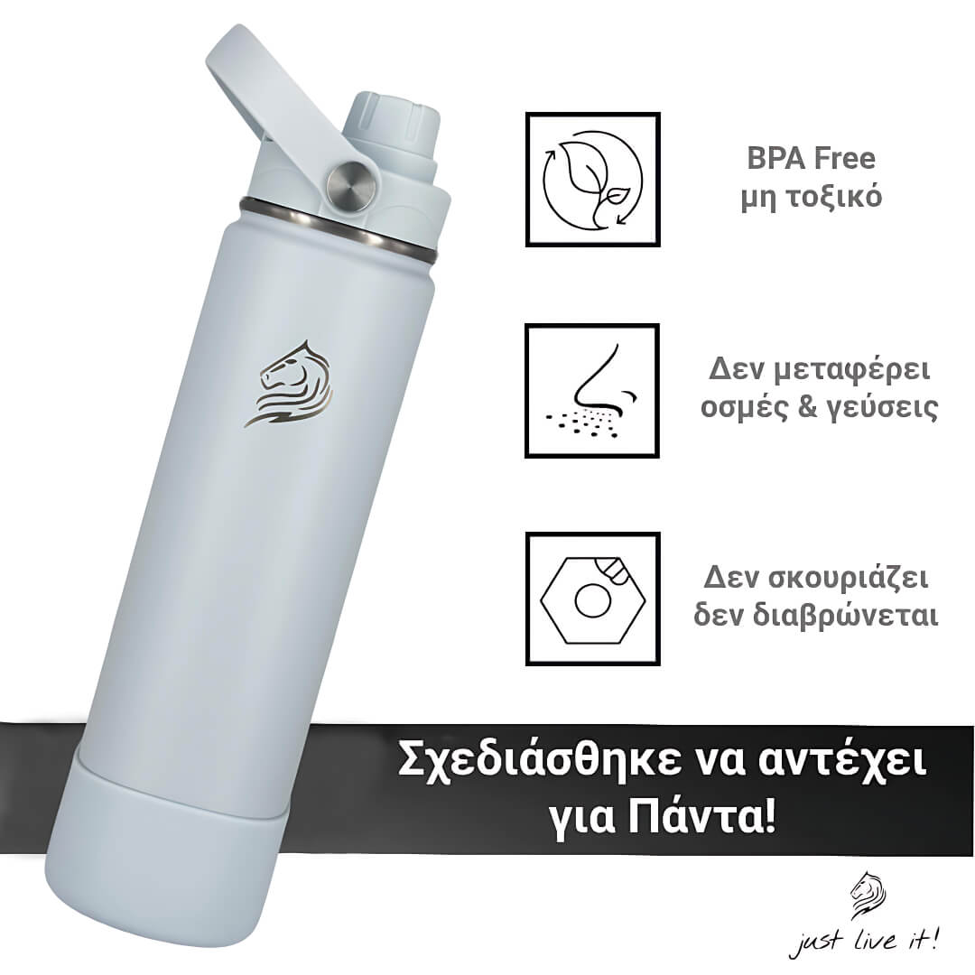 coolnmore θερμος νερου surf 750ml παγουρι θερμος bpa free